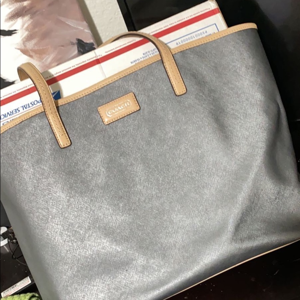 Large authentic coach bag